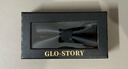 GLO-STORY礼盒装 男士领结新伴郎正装结婚英伦蝴蝶结MLD824065黑色-双结 实拍图
