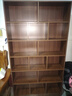 蔓斯菲尔（MSFE） 书架简约落地收纳多功能大容量省空间储物架多层置物书架柜子 15MM实木生态板>100x24CM胡桃色 实拍图