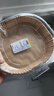 烤乐仕硅油纸托加大加厚方形食品级耐高温空气炸锅专用20*4.5cm80只 实拍图