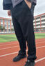 安踏男裤运动裤男春秋季新款针织宽松直筒裤子男士休闲长裤青少年卫裤 【推荐款春季新款直筒裤-口袋拉链】基础黑 千人购买 2XL /185 适合160-170斤 实拍图