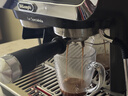 德龙（Delonghi）咖啡机 家用半自动咖啡机 冷萃版银骑士现磨意式研磨一体机 可视压力手动打奶泡EC9255.BK黑色礼物 实拍图