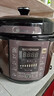 美的（Midea） 电压力锅电高压锅家用大容量多功能定时预约高压电饭煲电饭锅 可煮小米粥2-3-5-8人用 年货好物 推荐款【6L大容量 双胆】（5-12人） 6L 实拍图