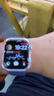 Apple/苹果 【女神节】Watch S11 智能手表GPS款42毫米银色铝金属表壳雾紫色运动型表带S/M 实拍图