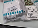 西门子（SIEMENS）开关插座面板 一开双控五孔带插座面板致典 雅白色5UB14343NC012P 实拍图