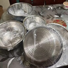 美厨（MAXCOOK）304不锈钢盆筛五件套加厚沙拉盆调料盆洗菜盆米筛味斗套装MCWA550 实拍图