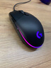 罗技（G） G102游戏鼠标有线机械RGB轻量化小手电竞宏编程吃鸡英雄联盟 102黑色 第二代 实拍图