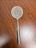 不锈钢漏勺过滤网筛极细家用滤油勺厨房油渣勺打沫勺一体成型 食品级不锈钢 小号【强厚升級+超密过滤】 实拍图