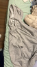 棉致卫衣男港风潮流简约连帽外套宽松百搭纯色打底衫 花灰色 M  实拍图