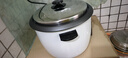 三角牌（Triangle）电饭锅家用 老式多功能便携宿舍用小容量不粘内胆电饭煲3-4人 6升加厚鼓型锅(适合6-9人) 6L 实拍图