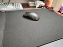 CHERRY樱桃 鼠标垫大号 办公桌垫 键盘垫 游戏鼠标垫 高密纤维顺滑鼠标垫 黑色细面 444*355*4mm 实拍图