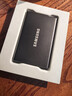 三星（SAMSUNG）4TB Type-c USB 3.2 移动固态硬盘（PSSD） T7 灰色 NVMe传输速度1050MB/s 手机直连Mac mini外接 实拍图