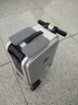 爱尔威（Airwheel）电动行李箱可骑行智能拉杆箱可坐可代步20英寸登机箱 青春版—银 实拍图