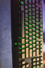 雷蛇（Razer）黑寡妇蜘蛛V3 机械键盘 游戏电竞电脑 全新透明机械轴 RGB灯效带腕托 104键 绿轴 实拍图