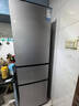 新飞 （Frestec）195L三门三温中门独立空间节能保鲜低音七档温控冰箱BCD-195K3AT 实拍图
