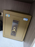 虎牌保险柜家用小型指纹密码WiFi保险箱办公全钢防盗可入墙 45咖啡色 驭尚系列（触控密码+TOUCH指纹识别） 实拍图