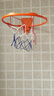 免打孔篮球架投篮框壁挂式成人家用儿童室内户外小篮框标准篮球圈 【无痕粘胶/自粘挂钩】大号篮筐（可投1-7号球） 实拍图