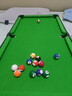贝比童话台球桌儿童男孩玩具桌上台球黑8美式家用室内3-8岁成人初中生日礼 实拍图
