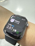 Apple/苹果 Watch S11 智能手表GPS款42毫米深空灰色铝金属表壳黑色运动型表带M/L MEUH4CH/B 实拍图