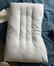 富安娜家纺低枕头芯 决明子草本成人颈椎枕套装健康舒睡一对装74*48cm白 实拍图