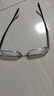 Gameking近视眼镜男女半框眼镜架钛GK009配蔡司视特耐1.60防蓝光黑 实拍图
