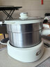 小熊（Bear）电煮锅 小电锅 电火锅 电热锅蒸煮一体分体式微电脑多功能锅2-3人家用316L不锈钢配蒸笼2.5L F25P1 实拍图