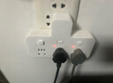 公牛（BULL）插座扩展器一转多/一转三插座/转换插头/转换器/插排/插线板 适用卧室、厨房 品字型3位分控 实拍图