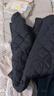 361°男女棉衣保暖加厚休闲冬季外套短棉服652434739F 超级黑 2XL 实拍图
