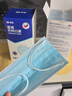 振德一次性医用外科口罩独立包装防尘花粉防晒口罩成人蓝色100只 实拍图