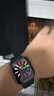 Apple/苹果 女神节礼物Watch S11 智能手表GPS款42毫米深空灰色铝金属表壳黑色运动型表带S/M 实拍图