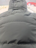 高梵黑金鹅绒服抱抱5.0四格短款女士时尚运动休闲羽绒服 黑色 M 实拍图