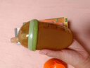 奇琦宝（Qikibao）奶瓶6个月以上婴儿仿母乳硅胶奶瓶断奶神器奶瓶240ml带手柄重力球 【新3代】奶瓶（0-3个月）无吸管 实拍图