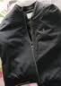 与狼共舞【90鸭绒+石墨烯内里】防风棒球服休闲男士夹克 001黑色 175  实拍图