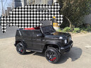 福儿宝奔驰授权大G儿童电动车玩具车可坐人四轮带遥控越野小孩宝宝送礼 四驱黑+减震器+后备箱+高低门+皮座 实拍图