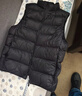 京东京造零压排骨羽绒轻薄羽绒服男外套冬季防钻绒马甲背心新年曜石黑XL 实拍图