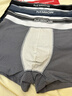 猫人【精梳棉-安心品质】男士内裤男纯棉长效抗菌蚕丝裆男生四角短裤 实拍图