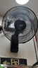 美的（Midea）电风扇商用壁扇壁挂式风扇工业工程扇家用摇头转页扇餐厅客厅安静低音 FWA35WAR【七叶遥控 行业TOP】 家用壁挂式 实拍图