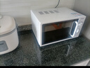 格兰仕（Galanz）平板式小型家用微波炉20升700W精准温控旋钮操作更便捷DG(S0) 实拍图