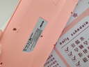 B.O.W航世 K161D 无线蓝牙双模键盘 家用办公平板手机笔记本电脑通用轻音键盘106键 渐变甜心粉 实拍图