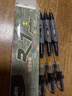 晨光（M&G）文具GP1008 按动中性笔学生0.5黑笔签字笔商务子弹头考试专用水笔高颜值办公用品 黑色 3支/盒 实拍图