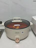 美的（Midea）电煮锅电火锅电炒锅不沾易清洁多功能锅电热锅火锅专用锅家用大容量电锅一体锅宿舍泡面小电锅 6L 【大口径加深火锅】 实拍图