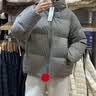优衣库无缝羽绒连帽外套女装外套夹克487410 478577 478577/01乳白色 XS 实拍图