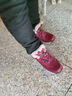 足力健老人鞋雪地靴加厚棉鞋羊毛鞋2296303D 女/雅致红 39 实拍图