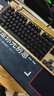 美商海盗船 (USCORSAIR) K100 RGB 璀璨金 光轴 机械键盘 电竞游戏键盘 有线键盘 全尺寸 金色 OPX光轴 实拍图