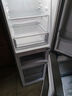 容声216升三开门小电冰箱家用小户型节能超薄冷藏冷冻两用保鲜出租房宿舍迷你 BCD-216E10RNLAD 凯撒银 实拍图