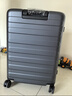 90分行李箱28英寸莱茵河经典2026新款 拉杆箱大容量旅行密码箱钛金灰 实拍图