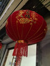 2026新款大红灯笼元宵节门口阳台中国风宫灯过新年户外装挂饰吊灯 120#全家福-对 实拍图