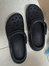 卡骆驰（CROCS）贝雅云彩女士洞洞鞋户外休闲鞋|208186 黑色-001 38 (240mm) 实拍图