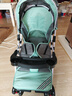 豪威 婴儿推车可坐可躺双向超轻便折叠伞车宝宝0-3岁手推车小孩儿童车 拼色绿+至尊款+一键折叠+全功能 实拍图