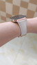 腕宝德适用华为手表fit5表带fit4四叶草小蛮腰皮质磁吸watchfit3腕带春夏女士高颜值fit5/4pro配件fit2/1 小蛮腰真皮-四叶草磁吸扣-米白-浅金红花 适用：华为fit5/fit4 实拍图