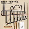 百草园门后挂钩免打孔门上挂衣架7钩卧室衣帽钩门背式收纳挂衣服架挂包 实拍图
